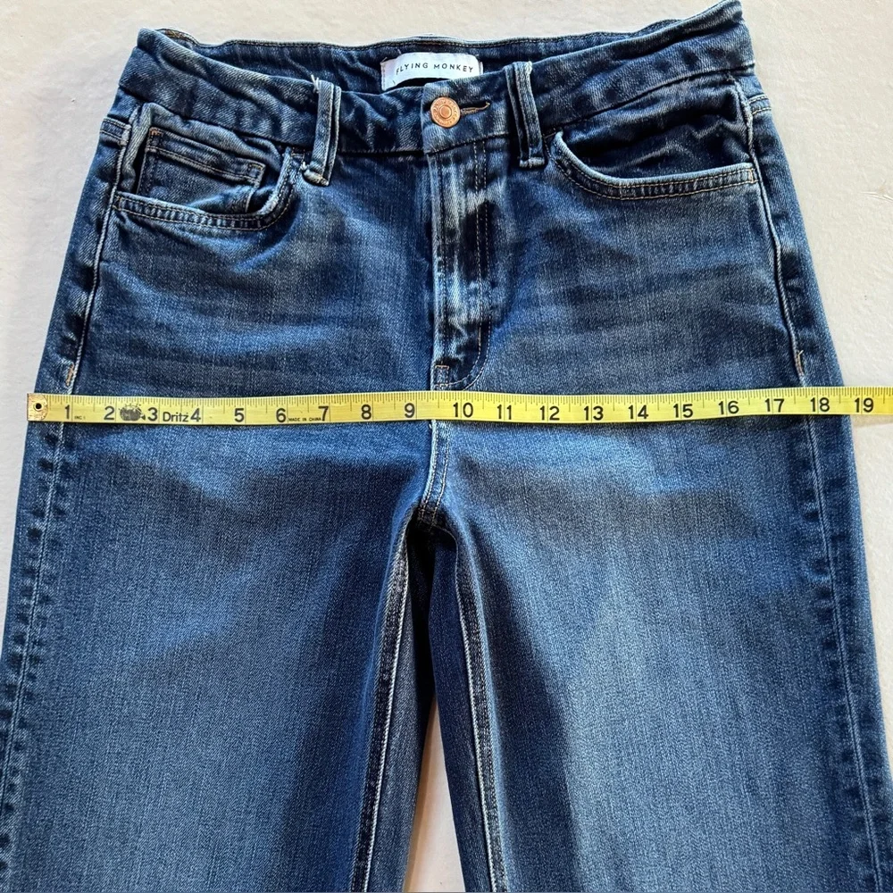 Flying Monkey High Rise Loose Fit Jeans F5363 (28) - Picture 8 of 15